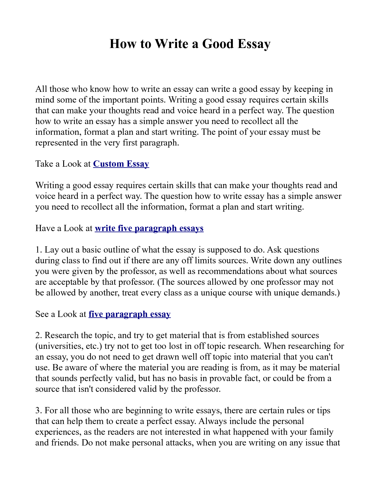 How To Get An Essay Done In A Day