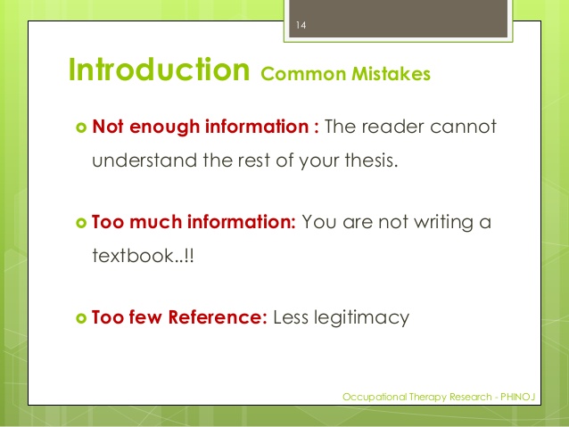 Meaning Of Dissertation