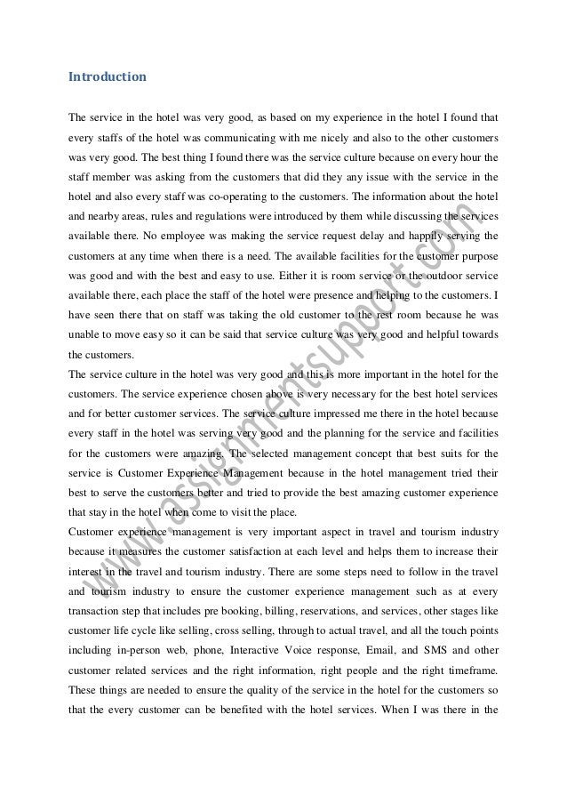 samples of good college essays