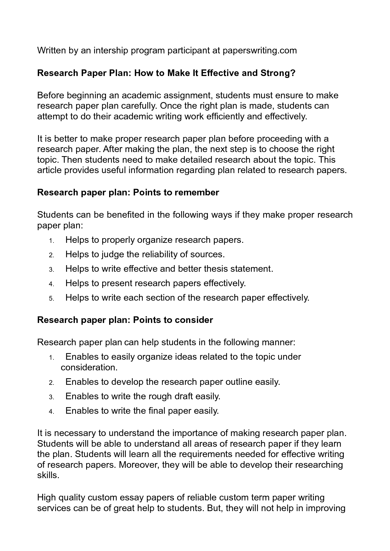 Nhd Thesis Statement Examples