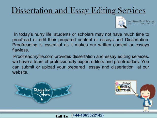 online essay editor