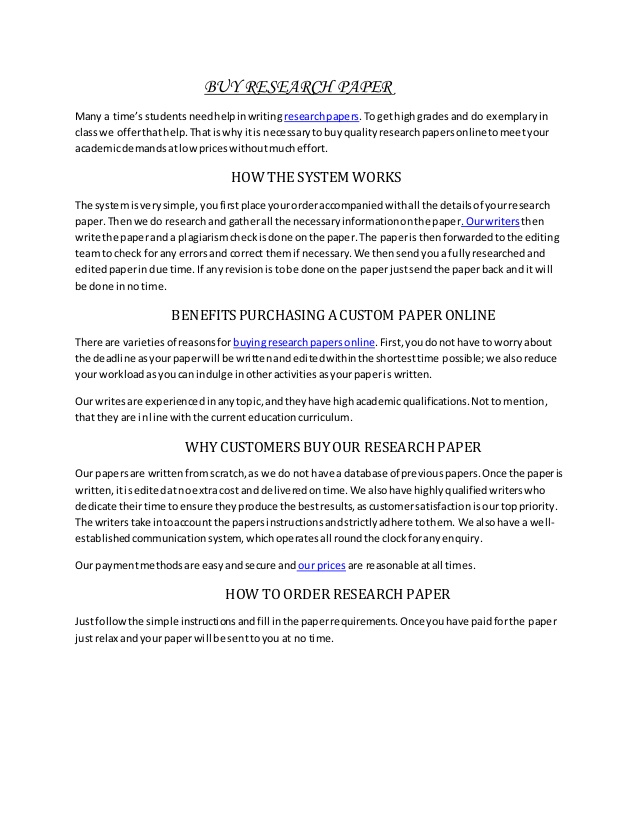 Purchase college research paper