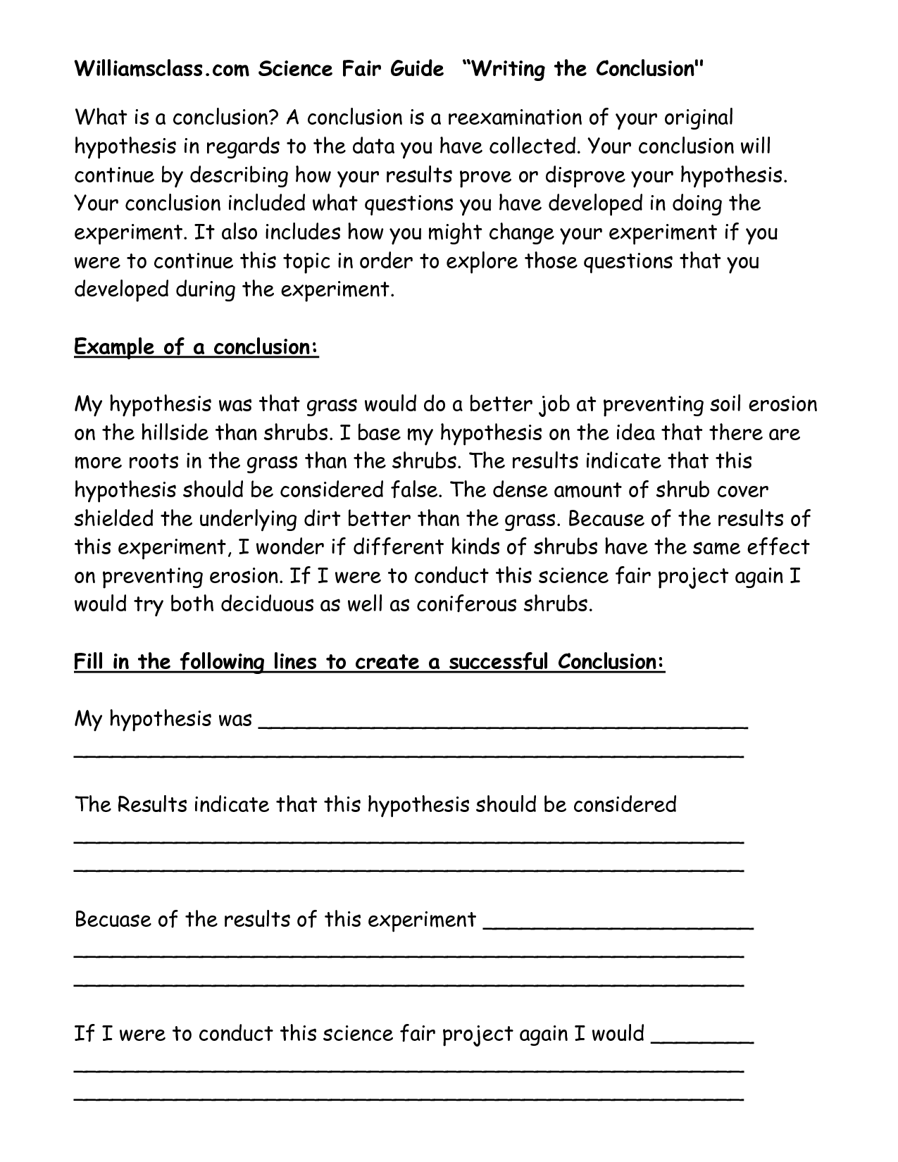 How To Write Conclusion For Assignment