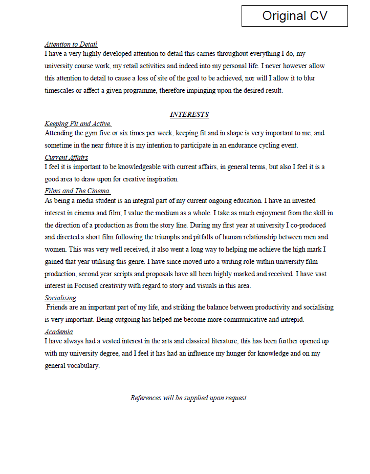 Help With Dissertation Writing Your Cv