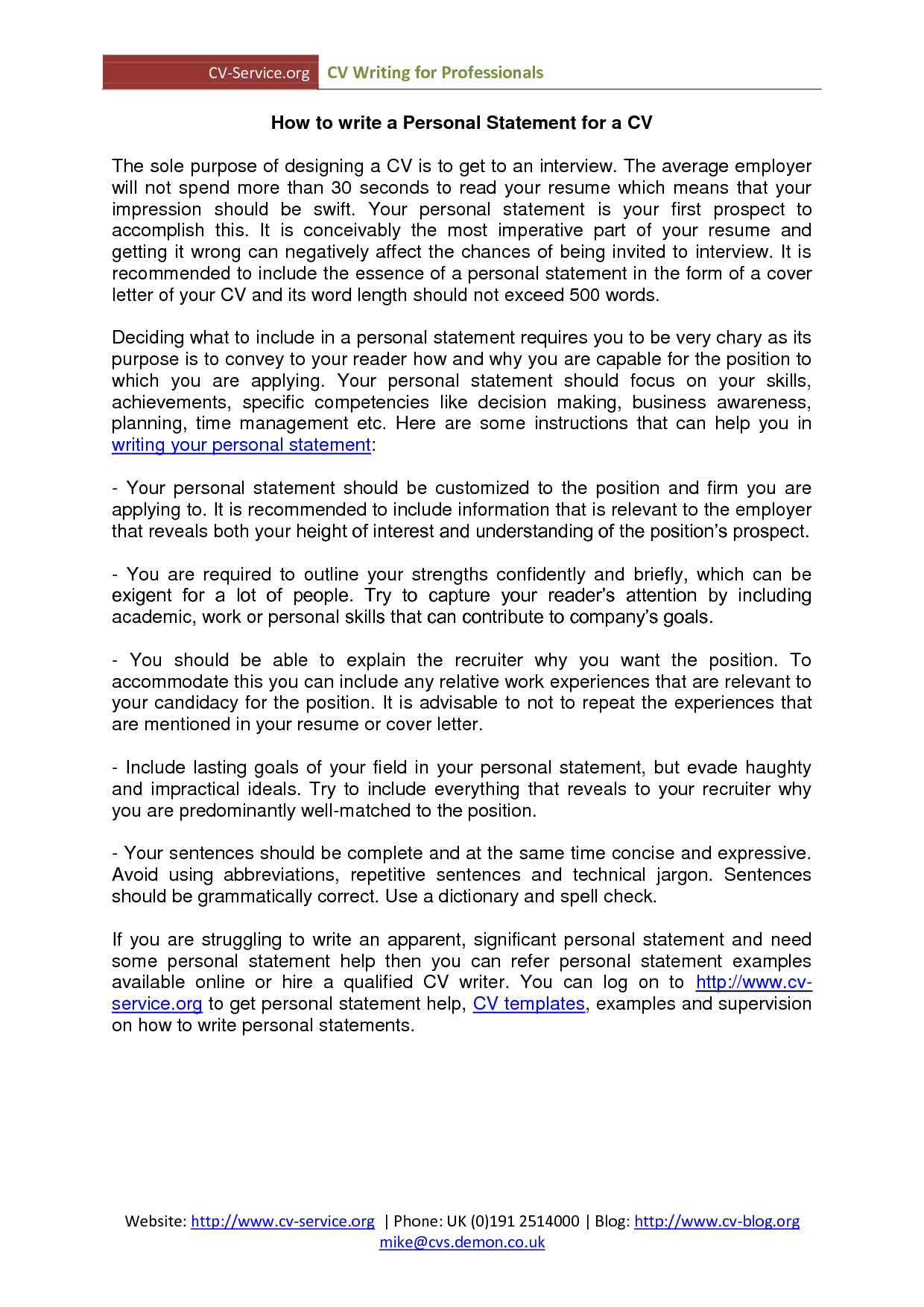 Personal Statement In Cv Top Rated Writing Company personal-statement-in-cv-top-rated-writing-company