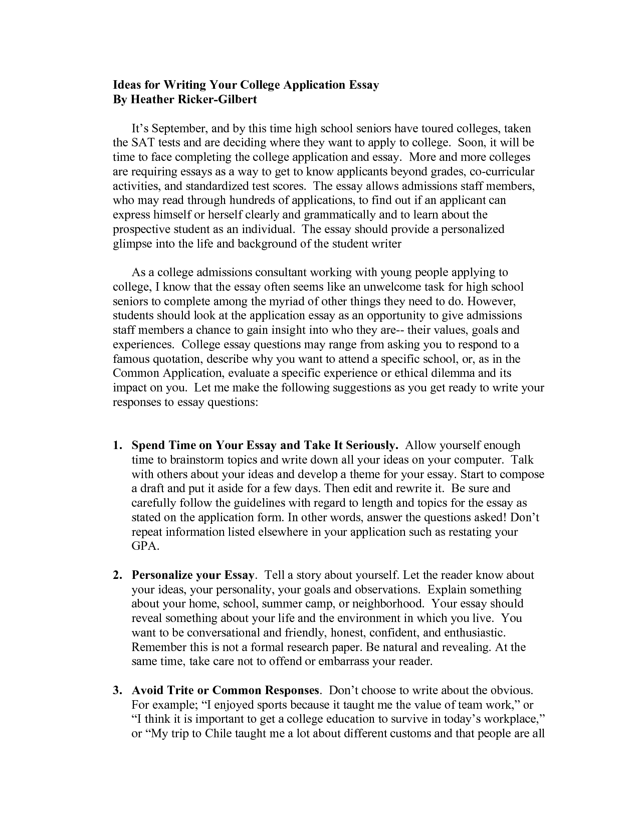 Possible Tones Of Essays