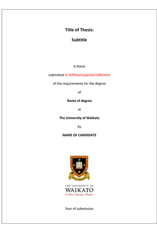 undergraduate dissertation front cover undergraduate dissertation front cover