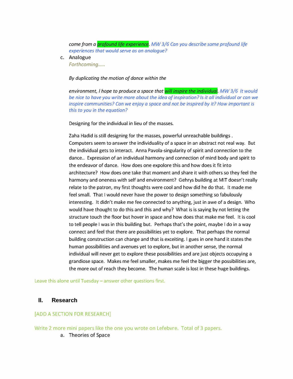 Contents Of Dissertation Proposal