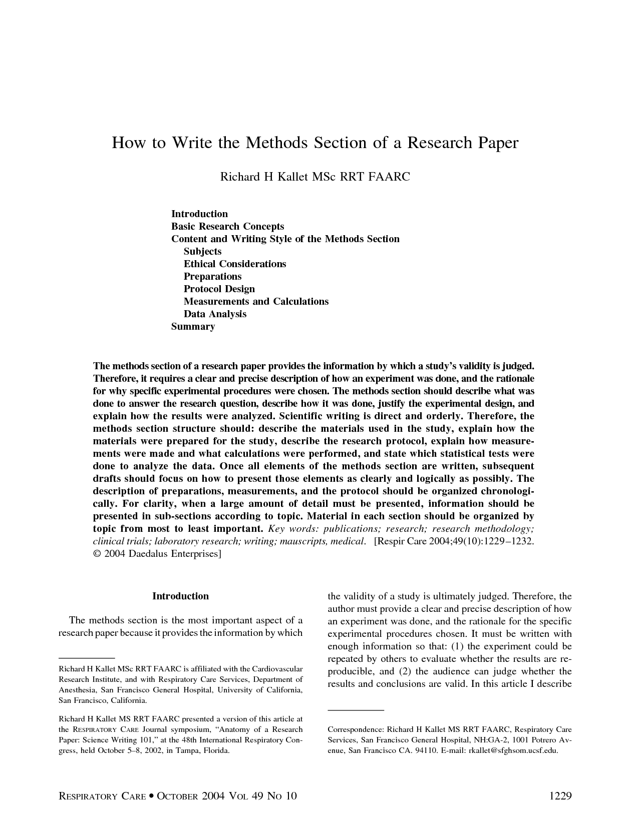 how to write the methodology section of a literature review