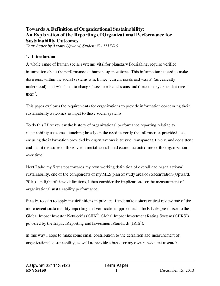 term definition paper term definition paper