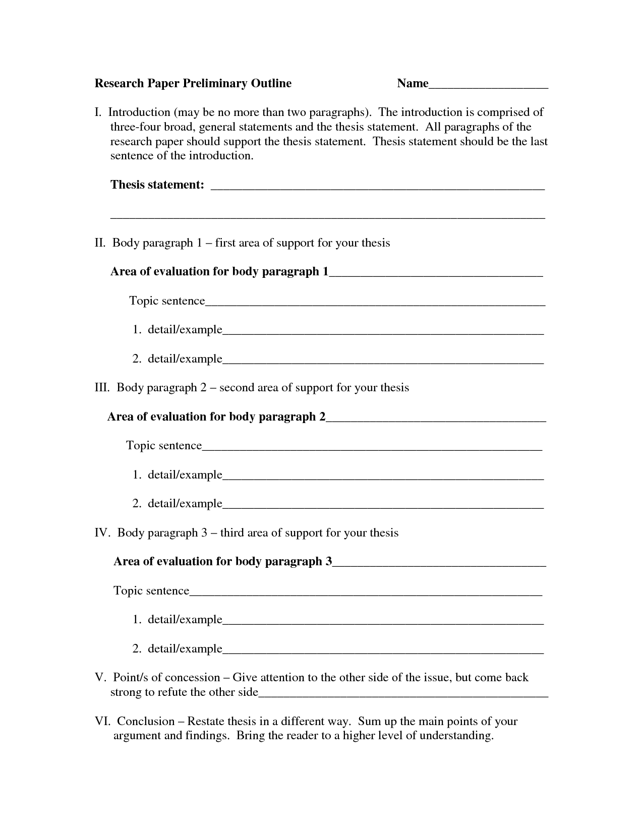 Research Paper Essay