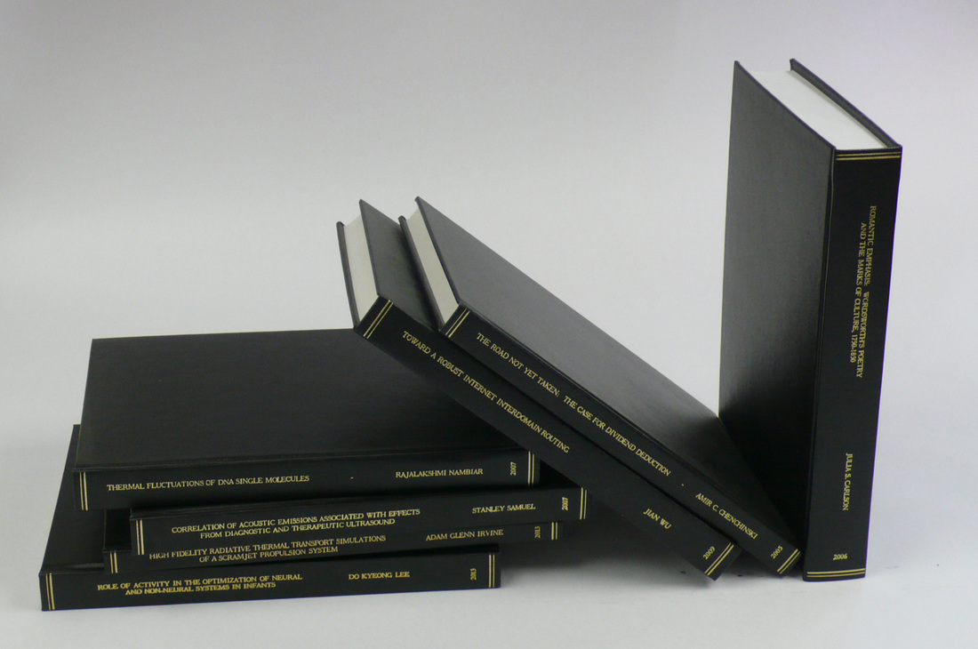 Online thesis binding canada