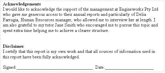how to write an acknowledgement page for a dissertation example