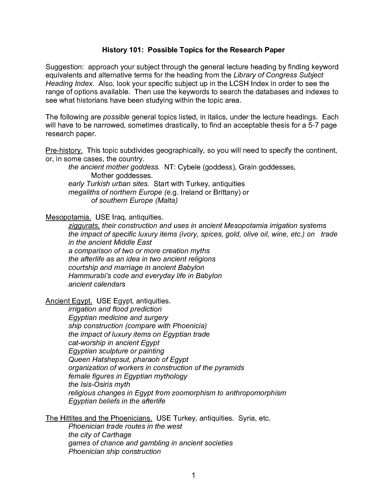 Comparison essays topics