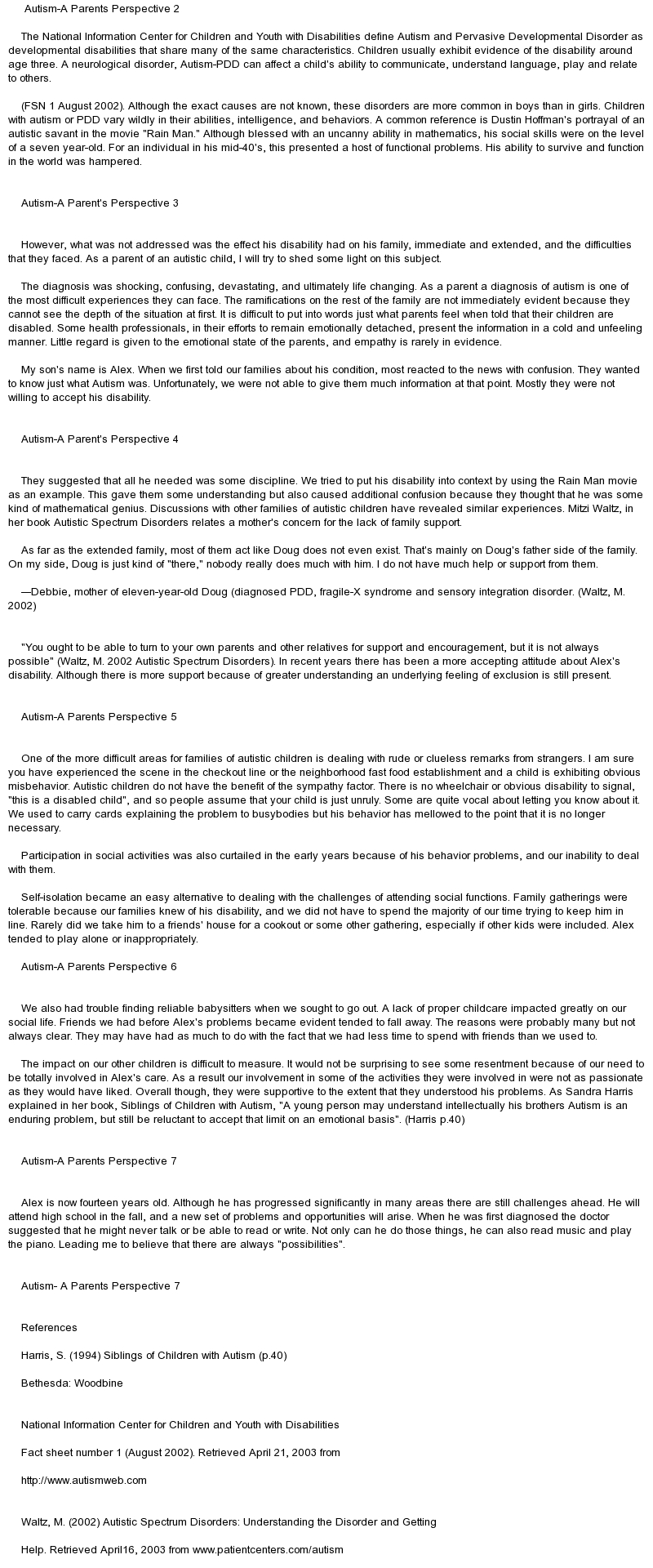 research paper topics on autism research paper topics on autism